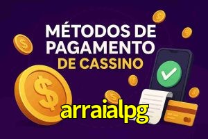 Métodos de Pagamento no arraialpg